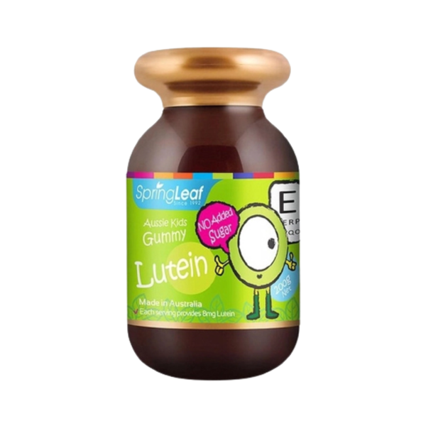 SpringLeaf Viên Nhai Bổ Mắt Cho Bé Aussie Lutein Kids Gummy 80 Viên