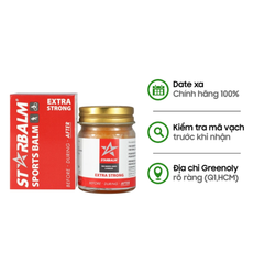 Starbalm Cao Đỏ Làm Nóng Mạnh Xoa Bóp Cho Người Lớn Tuổi, Kích Thích Máu Lưu Thông Cơ Bắp Giãn Nở 25g