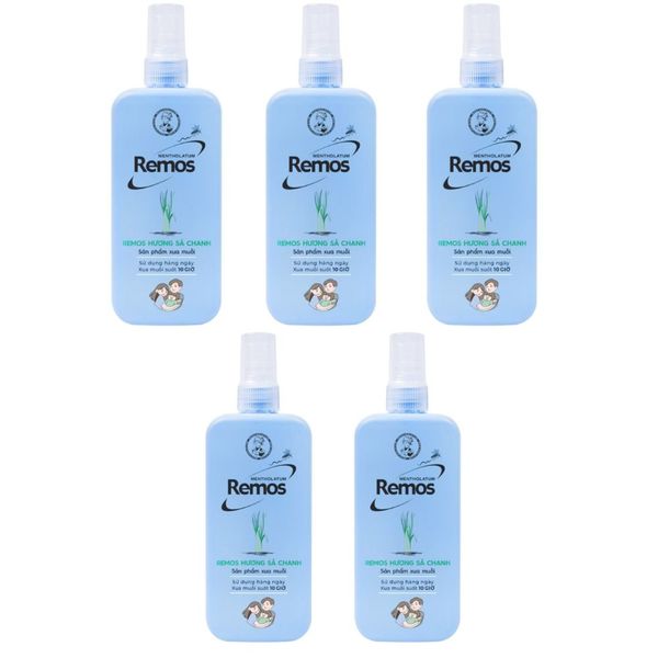 Xịt Chống Muỗi Remos Hương Chanh Sả 70ml