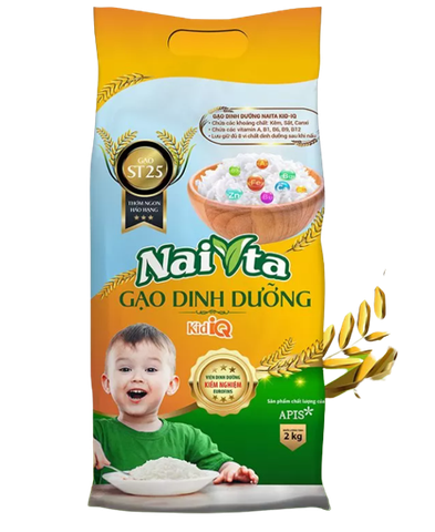 Naita Gạo Dinh Dưỡng Cân Bằng Dưỡng Chất Cho Trẻ Kid-IQ (Túi 2kg)