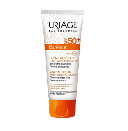 Uriage Kem Chống Nắng Dành Cho Da Khô Bariesun Creme Minerale SPF50+ 100ml