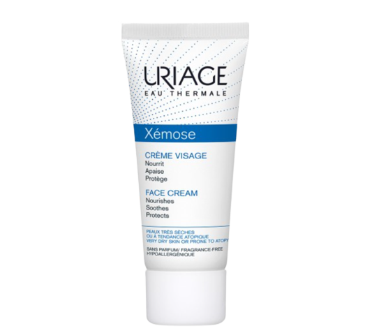 Uriage Kem Mặt Hỗ Trợ Điều Trị Viêm Da Cơ Địa Chàm Xemose Creme Visage 40ml