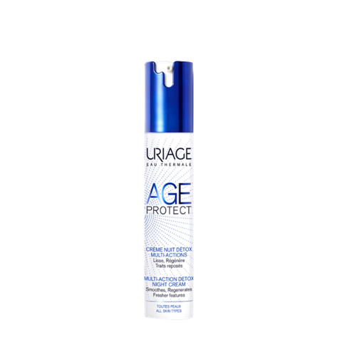 Uriage Kem Ngăn Ngừa Lão Hóa Loại Độc Tố Ban Đêm Age Protect Creme Multi Actions 40ml