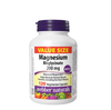 Webber Naturals Viên Uống Magie Dễ Dàng Hấp Làm Dịu Nhẹ Cho Hệ Tiêu Hóa Magnesium Bisglycinate 200mg Hộp 120 Viên