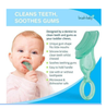 Brushbaby Bộ 2 Bàn Chải Mát Xa Nướu Làm Sạch Răng Không Ảnh Hưởng Nướu Cho Bé Từ 10 - 36 Tháng Tuổi