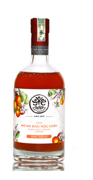 Combo Rượu Mơ Mầm 530ml & Inno.N Thạch Giải Rượu Chiết Xuất Khúng Khéng Vị Nguyên Bản 10 Gói