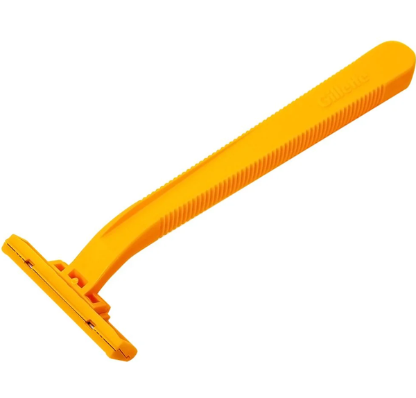 Gillette Super Dao Cạo Râu Cán Vàng Cạo Sát, Giảm Trầy Xước Túi 2 Cái
