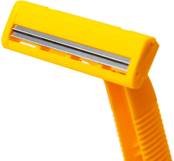 Gillette Super Dao Cạo Râu Cán Vàng Cạo Sát, Giảm Trầy Xước Túi 2 Cái