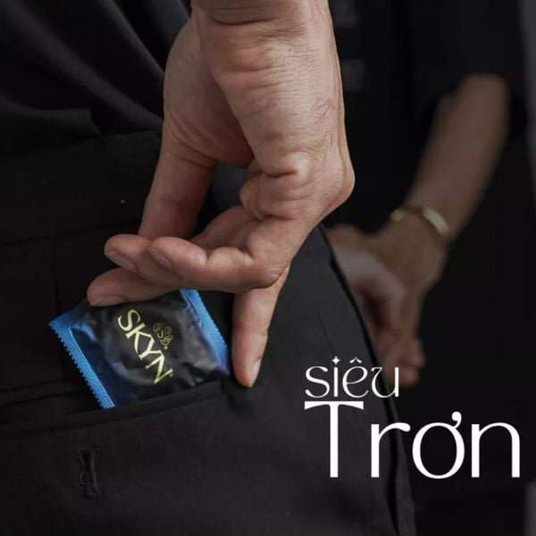 Skyn Bao Cao Su Không Mùi, Nhiều Gel Extra Lubricated Hộp 10 Cái