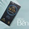 Skyn Bao Cao Su Không Mùi, Nhiều Gel Extra Lubricated Hộp 10 Cái