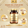 Solgar Viên Uống Bổ Sung Zinc Citrate 30 MG Hỗ Trợ Chống Lão Hóa, Tăng Cường Đề Kháng 100 Viên