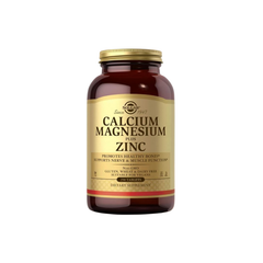 Solgar Viên Uống Calcium Magnesium Plus Zinc Bổ Sung Khoáng Chất Giúp Xương Chắc Khỏe 100 Viên