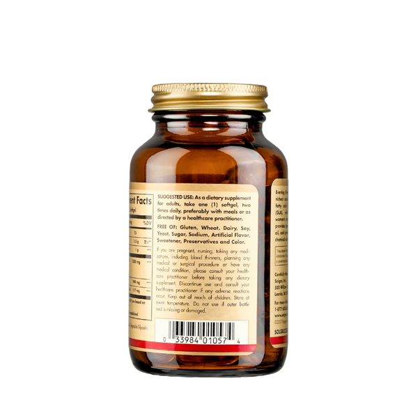 Solgar Viên Uống Tinh Dầu Hoa Anh Thảo Evening Primrose Oil 1300 Mg Cân Bằng Nội Tiết 60 Viên