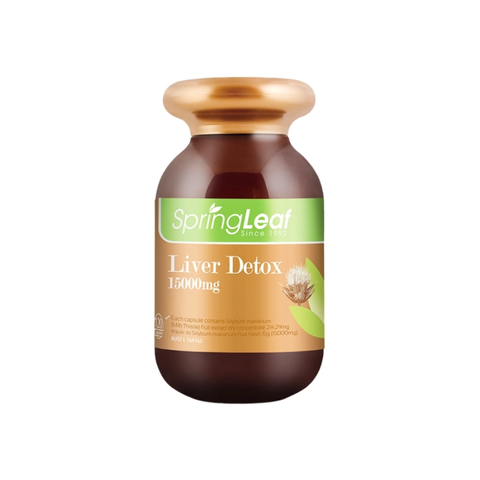 SpringLeaf Viên Uống Thải Độc Gan Liver Detox 15000mg 60 Viên
