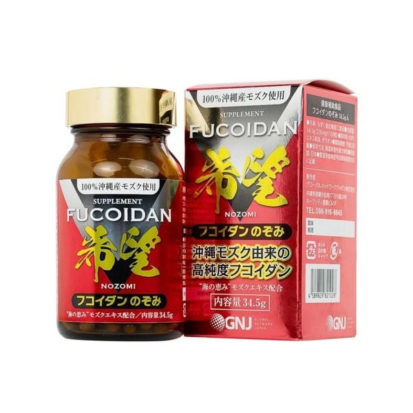 Nozomi Viên Nang Tảo Fucoidan 150 Viên