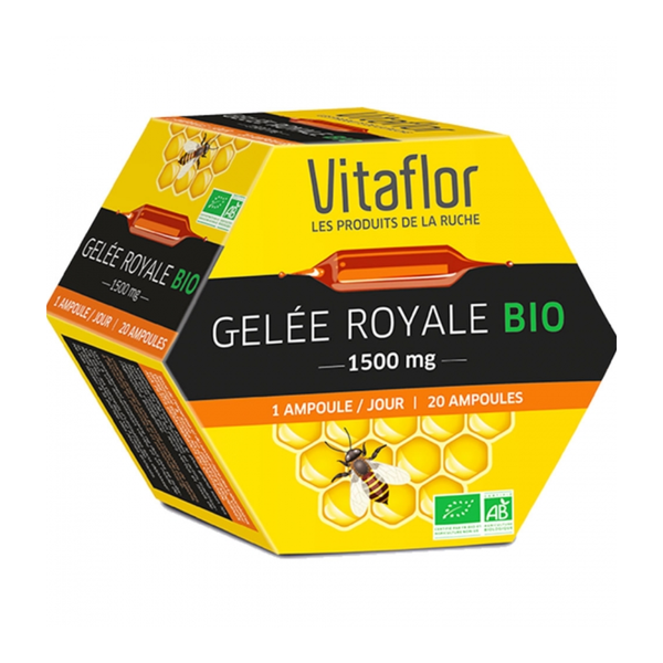 Vitaflor Sữa Ong Chúa Gelee Royale Bio 1500mg 20 Ống