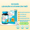 Nutri D-Day Kẹo Nhai Sữa Chua Lợi Khuẩn Baby&Kids Probiotics 60 Viên
