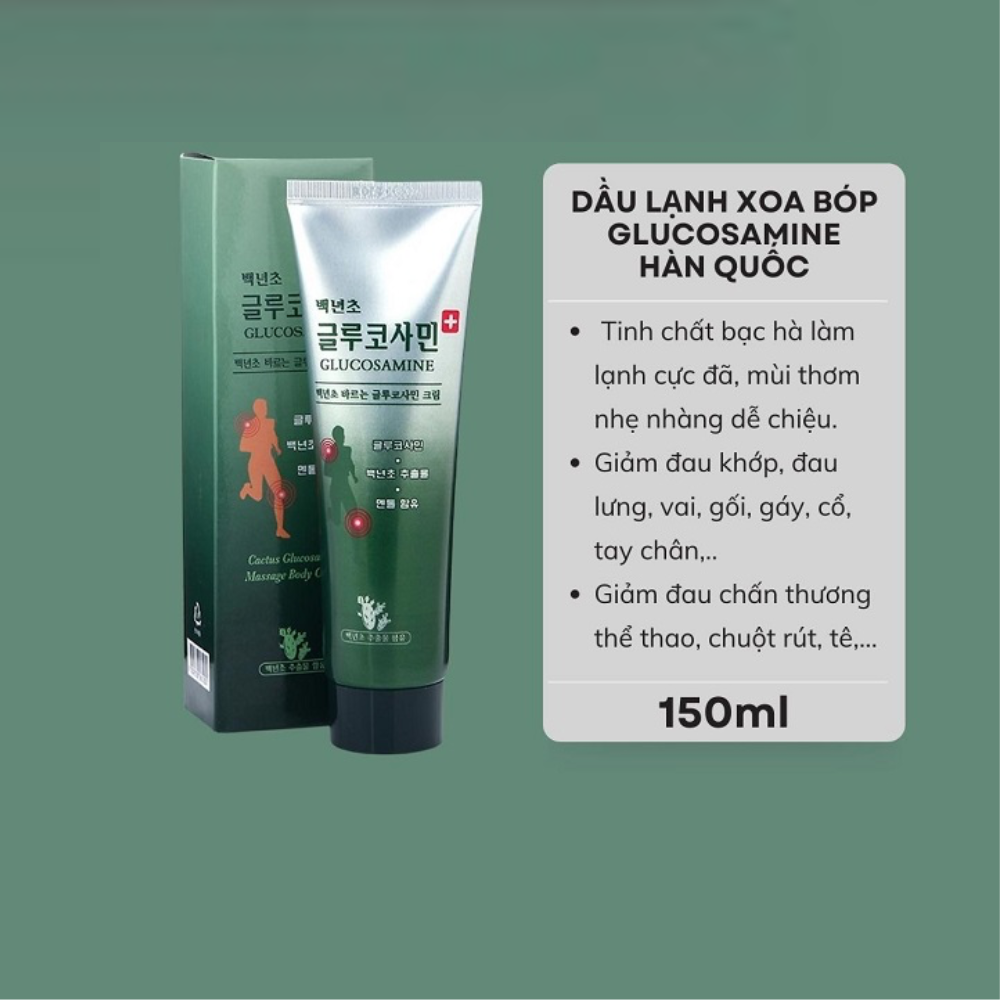 Combo Bảo Vệ Sụn Khớp - Kirkland Glucosamine HCL MSM 375 Viên, Dầu Lạn –  Greenoly