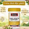 Swisse Viên Uống Hỗ Trợ Phổi Ultiboost Lung Health Support 90 Viên