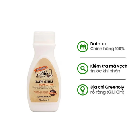 Palmer's Sữa Dưỡng Thể Bơ Hạt Mỡ With Vitamin E Body Lotion 250ml