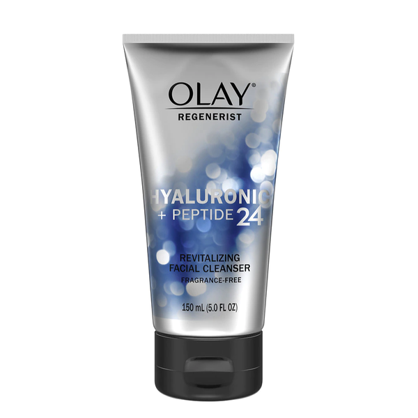 Olay Sữa Rửa Mặt Cấp Ẩm Regenerist Hyaluronic, Peptide 24 150ml