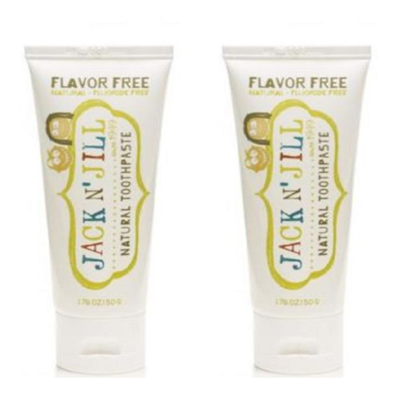 Jack N Jill Kem Đánh Răng Cho Bé Natural Toothpaste 50g - Flavor Free không vị