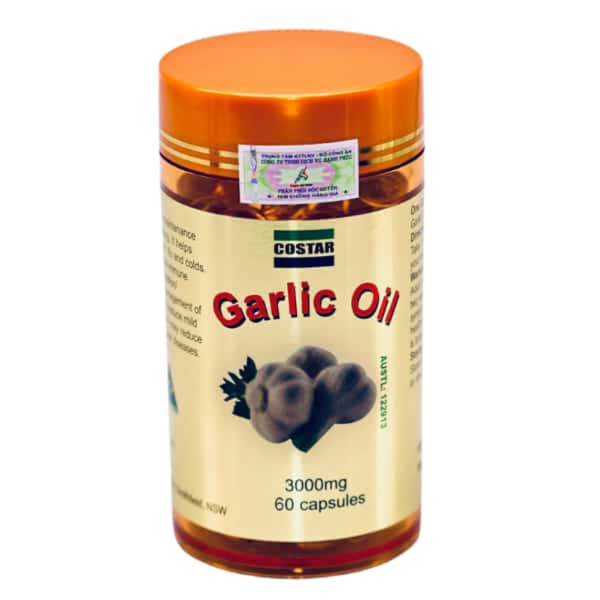 Costar Tinh Dầu Tỏi Garlic Oil 3000mg 60 Viên