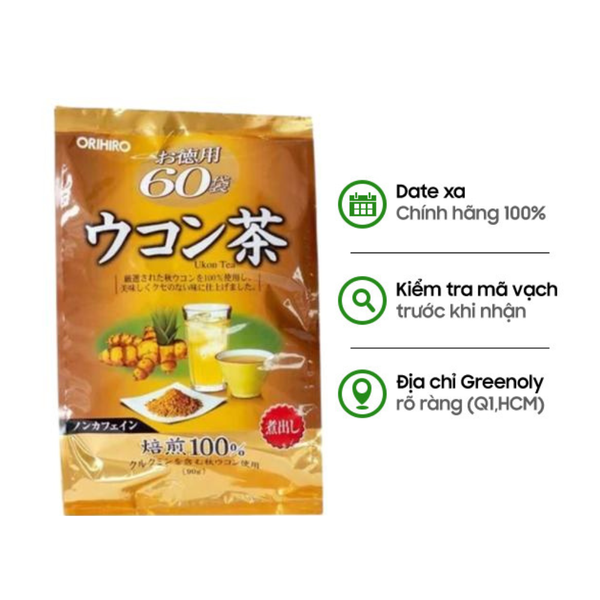 Orihiro Trà Nghệ Mùa Thu 60 Gói