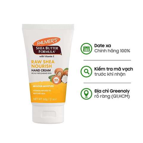 Palmer's Kem Dưỡng Da Tay Bơ Hạt Mỡ With Vitamin E Hand Cream 96g