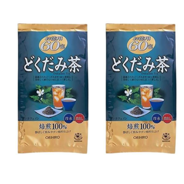 [HSD 24/10/2025] Orihiro Trà Diếp Cá Thanh Nhiệt Thải Độc 60 Gói