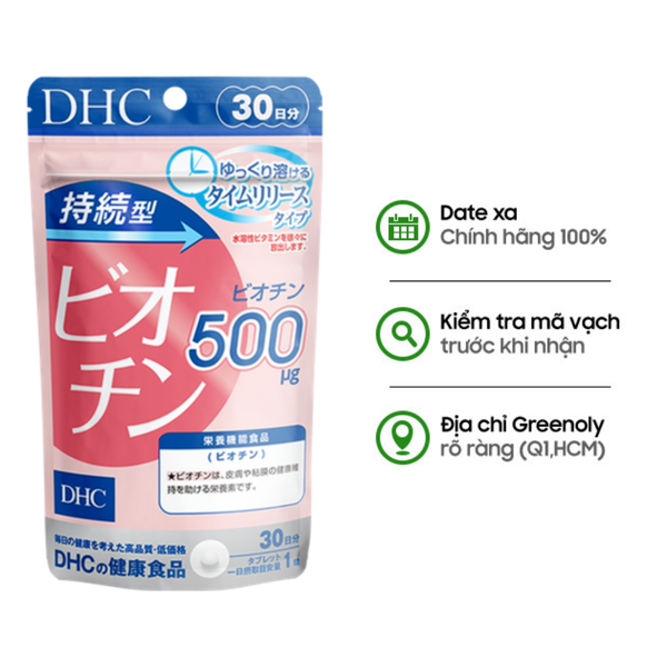Combo DHC Bổ Sung Collagen & Biotin Da Tóc Móng 30 Ngày
