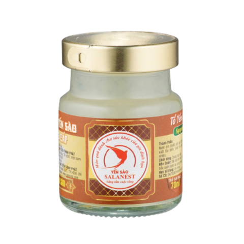 Sallanest Nước Yến Chưng Nhân Sâm 20% Tổ Yến 1 Hũ 70ml