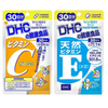 Combo DHC Vitamin C + Vitamin E Cải Thiện Da 30 Ngày