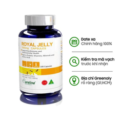 Careline Royal Jelly 1000mg - Sữa Ong Chúa Cao Cấp Của Úc 100 viên