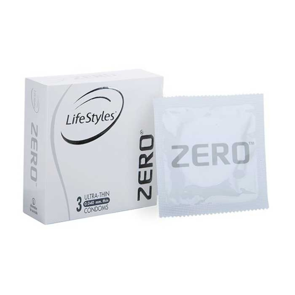 LifeStyles Bao Cao Su Zero Siêu Mỏng Hộp 3 Cái