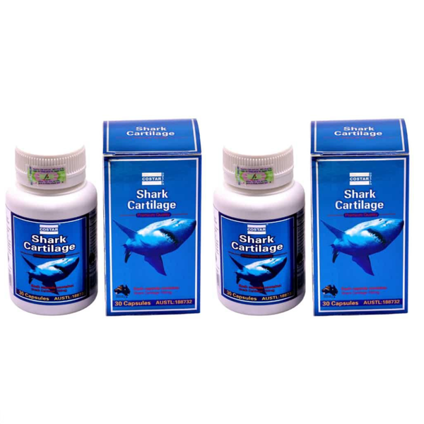 Costar Viên Uống Hỗ Trợ Xương Khớp Sụn Cá Mập Blue Shark Cartilage 750mg (30 Viên)