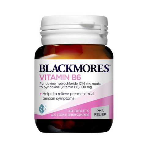 Blackmores Viên Uống Bổ Sung Vitamin B6 100mg 40 Viên