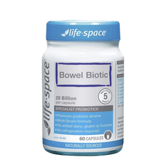 Life Space Viên Uống Hỗ Trợ Ruột Bổ Sung Men Vi Sinh Bowel Biotic 60 Viên