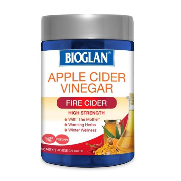 Bioglan Viên Uống Giấm Táo Tăng Cường Hệ Miễn Dịch Apple Cider Vinegar Fire Cider 90 Viên