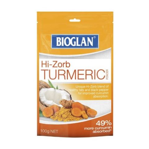 Bioglan Bột Nghệ Hi-Zorb Turmeric Powder 100g