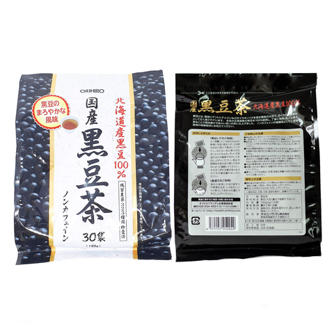 HSD 25/07/2026 Orihiro Trà Đậu Đen Hỗ Trợ Thanh Lọc Cơ Thể, Làm Đẹp Da 30 Gói