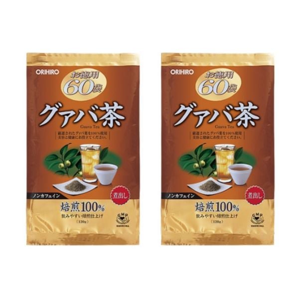 Orihiro Trà Guava Tinh Chất Lá Ổi Hỗ Trợ Giảm Cân Nhật Bản 60 Gói