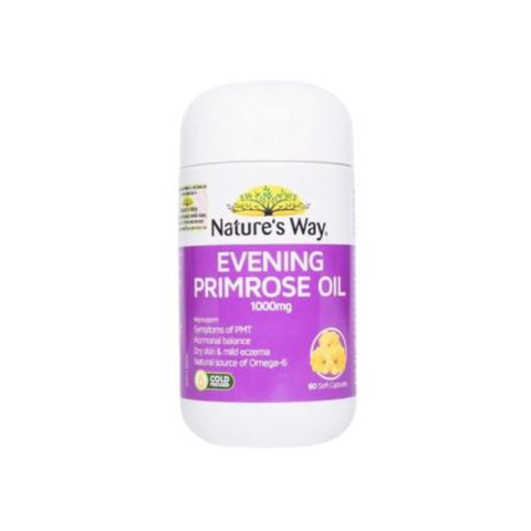 Nature's Way Viên Uống Hoa Anh Thảo Evening Primrose Oil 1000mg 60 Viên
