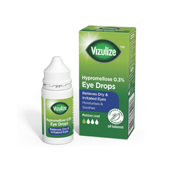 Vizulize Hypromellose 0.3% Nước Mắt Nhân Tạo Hỗ Trợ Dưỡng Ẩm Cho Mắt 10ml