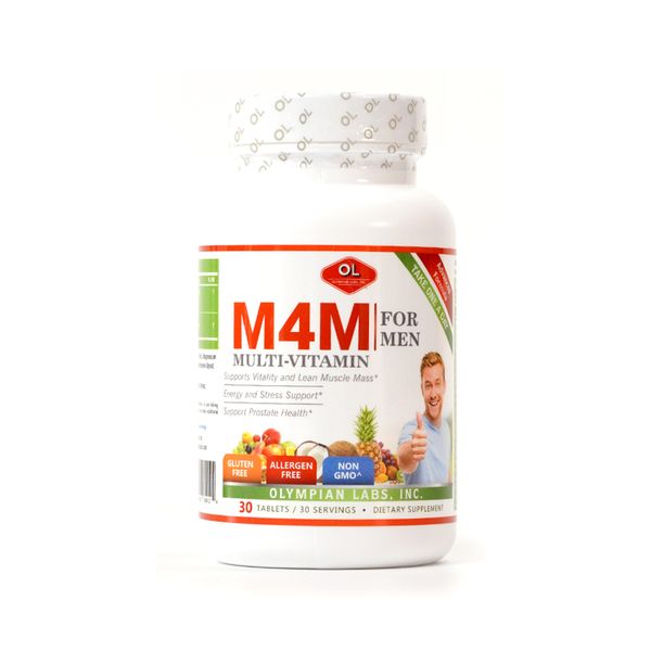 Olympian Labs Viên Uống Bổ Sung Vitamin Và Khoáng Chất Cho Nam Giới M4M Multi-Vitamin For Men 30 Viên