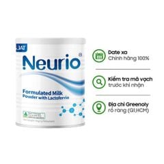 Neurio Sữa Bột Tăng Cường Khả Năng Miễn Dịch Milk Lactoferrin White 60g