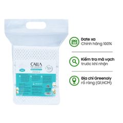 Calla Bông Tẩy Trang Làm Sạch Sâu 250gram Miếng Dạng Túi - Phù Hợp Makeup Hằng Ngày