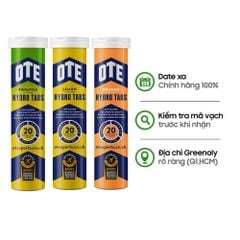 OTE Sủi Điện Giải Hydro Tabs 20 Viên
