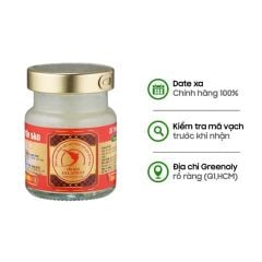 Sallanest Nước Yến Chưng Đường Phèn 30% Tổ Yến 6 Hũ x 70ml (1 Hũ) - Quà tặng