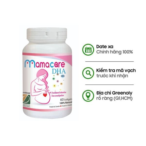 David Health Viên Uống Tổng Hợp DHA Cho Mẹ Bầu Mama Care 60 Viên
